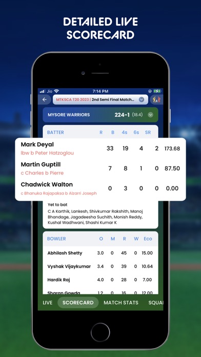 Cricket Fast Live Line Screenshot
