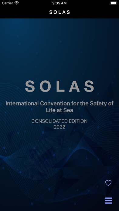 SOLAS Consolidated Screenshot