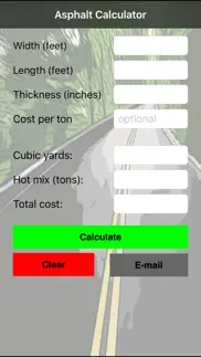 asphalt calculator iphone screenshot 2