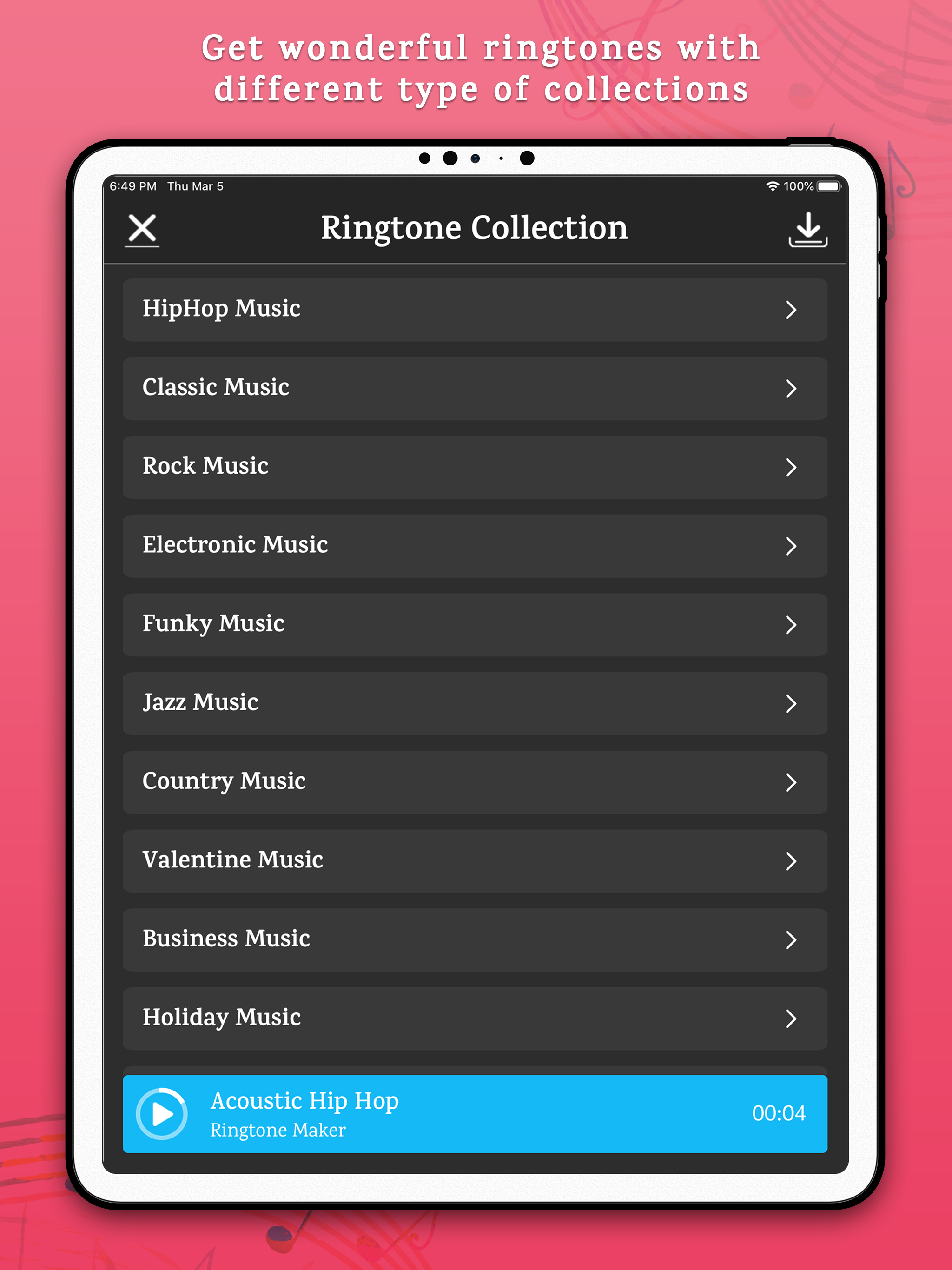 Ringtone Maker for iPhones