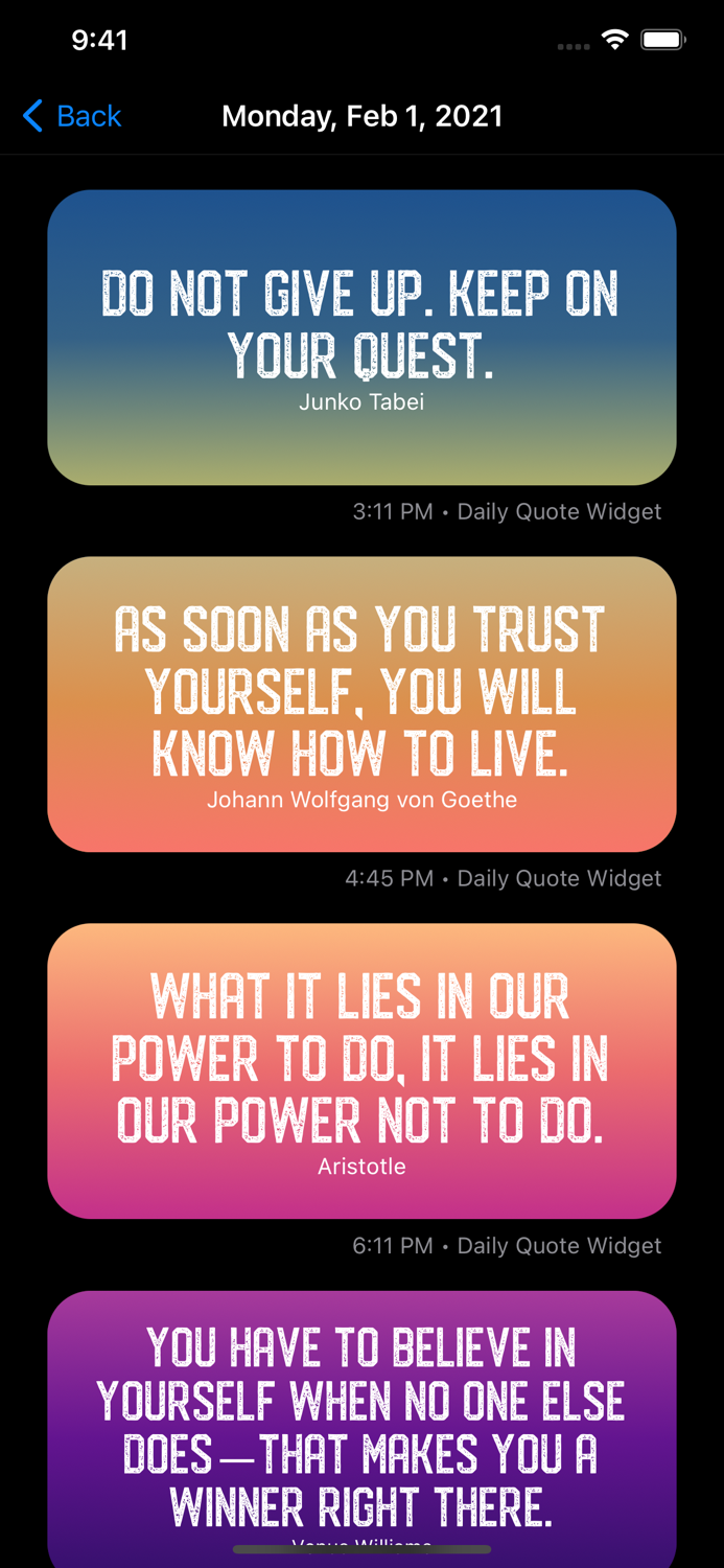 Daily Quote - Positive quotes