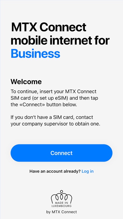 MTX Connect for Business