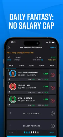 Game screenshot SuperDraft Fantasy Sports App hack