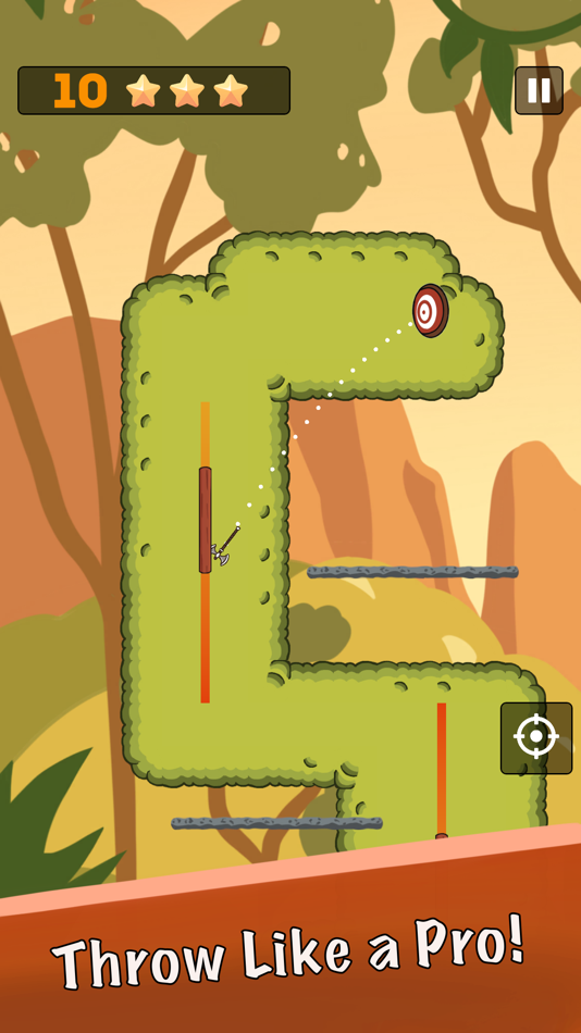 #3. Axe Hit: Flippy Champ (iOS) Podle: Viktor Andreenko