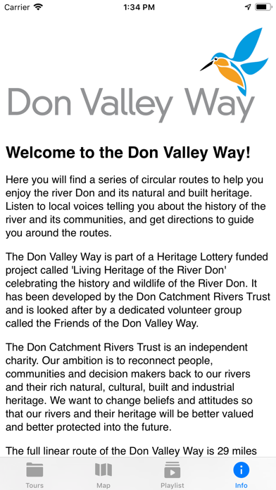 Don Valley Way Audio Guide Screenshot