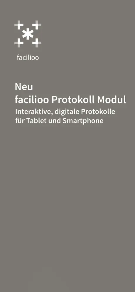 facilioo Protokoll