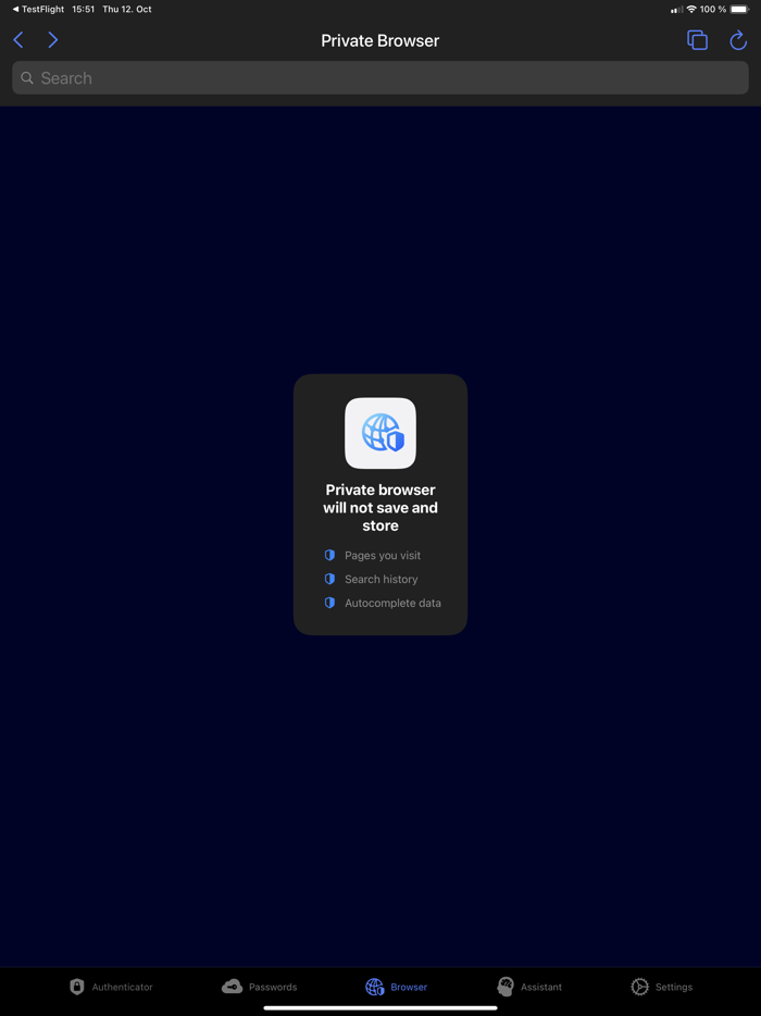 SafePass Authenticator App