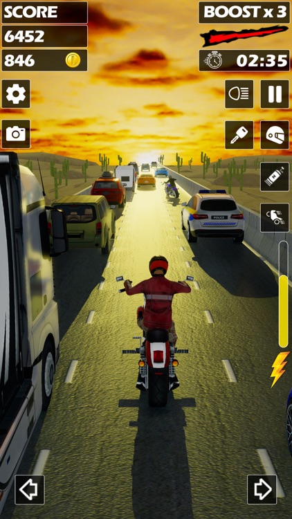 Biker Dude Road Riders Racing