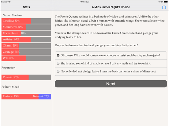 Screenshot #6 pour A Midsummer Night's Choice