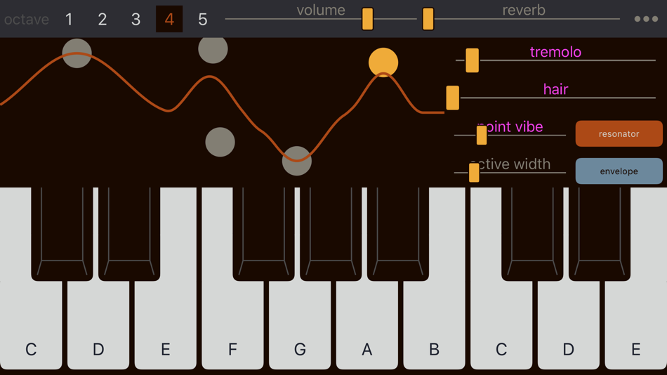 #2. Deep Synth : FM Synthesizer (iOS) 由: Aleksandar Mlazev