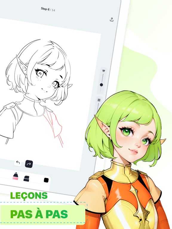 Screenshot #5 pour Apprendre A Dessiner Anime