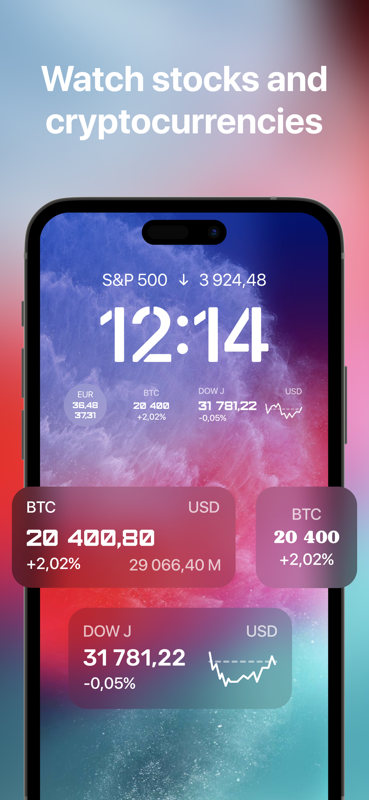Widgets for LockScreen