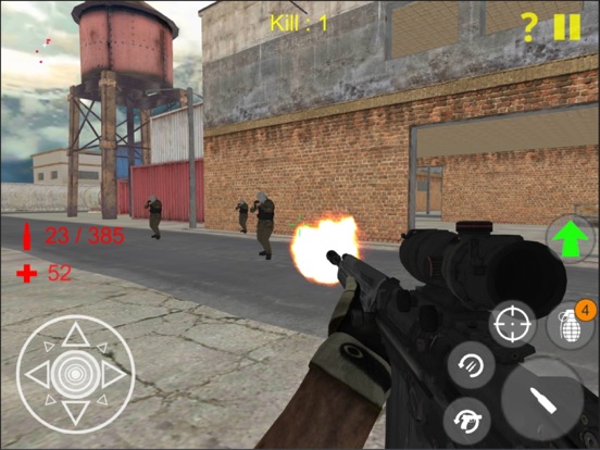 Screenshot #4 pour Jeu de tir tactique mobile