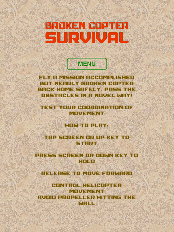 Screenshot #6 pour Broken Copter Survival