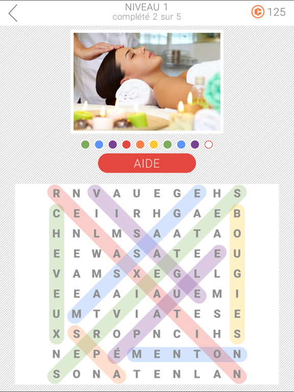 Screenshot #6 pour 10x10 Mots Cachés