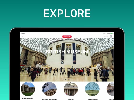 British Museum Visitor Guide iPad screenshot 3 - Education app