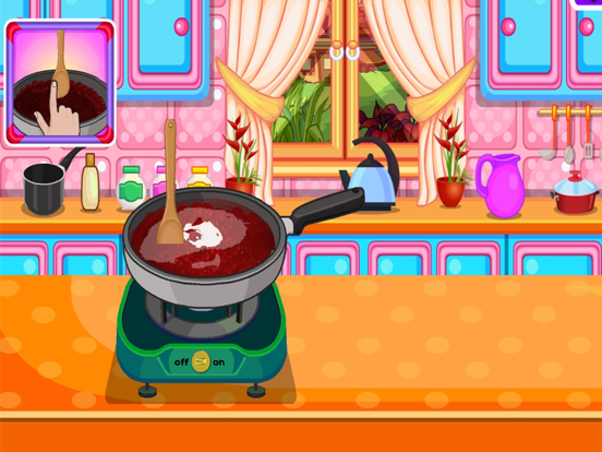 Baking black forest cake games iPad screenshot 6 - Games app