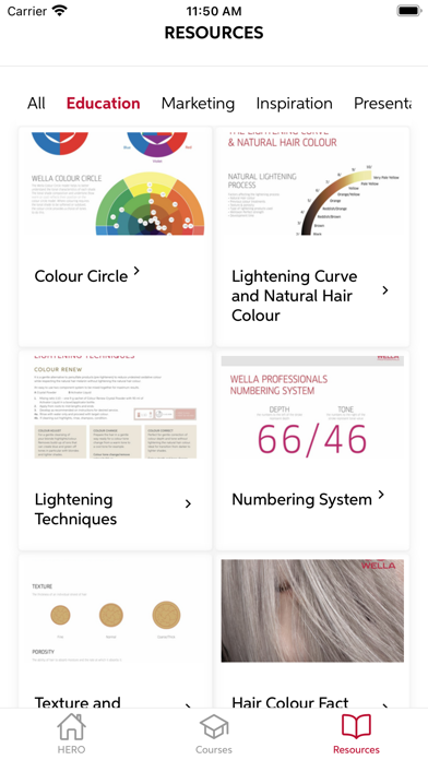 Wella HERO Screenshot