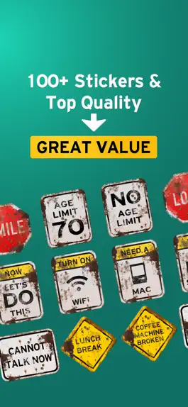 Game screenshot Funny Road Signs USA (Aged) hack