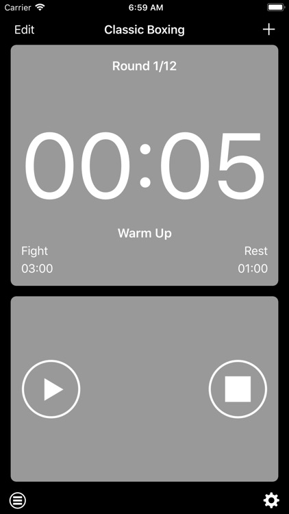 Boxing Interval Timer