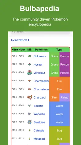 Game screenshot Bulbapedia - Wiki for Pokémon mod apk
