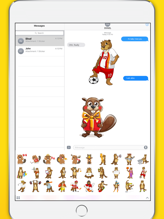 Screenshot #4 for Beavers Stickers