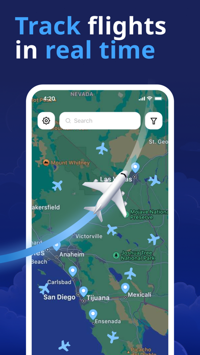 Flight Radar Plane Tracker 24 Screenshot