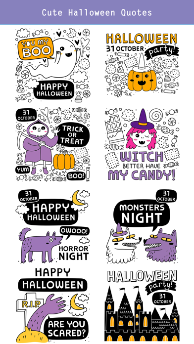 Cute Happy Halloween Day Screenshot