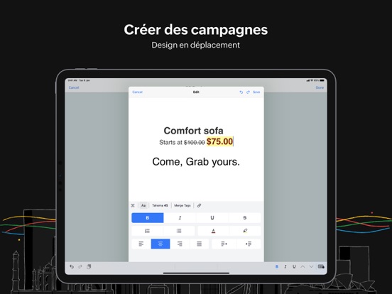 Screenshot #5 pour Zoho Campaigns-Marketing email