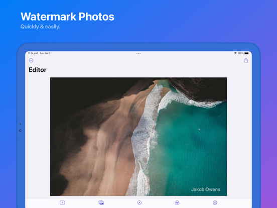 Screenshot #4 pour Watermark Photo & Logo Maker