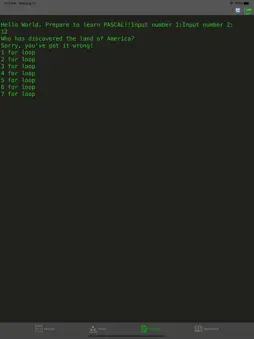 Pascal Programming Compiler screenshot 7
