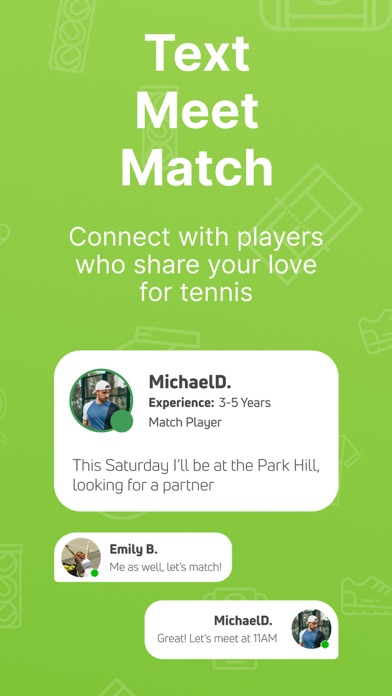 Kort: Find Tennis Partners Screenshot