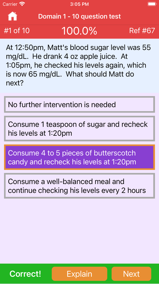 #4. Diet Tech Exam To Go (iOS) By: Visual Veggies Software, LLC
