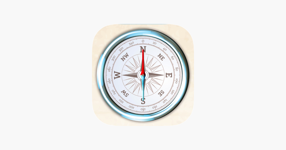 Tarkka digitaalinen kompassi App Storessa