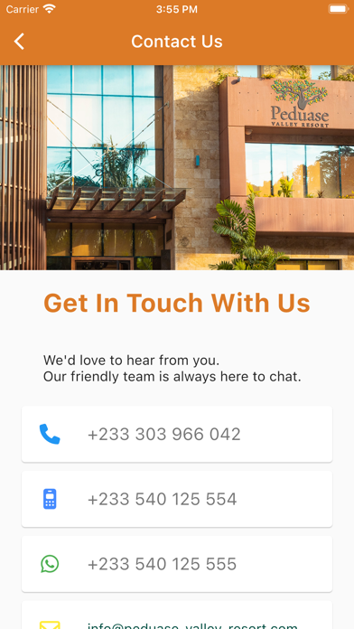 Peduase Valley Resort Screenshot