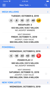 Lotto Results - Lottery in US screenshot