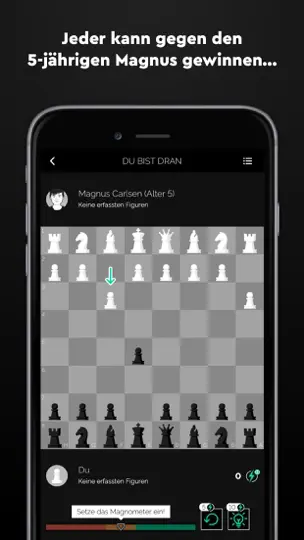 Screenshot von Play Magnus - Spiele Schach auf dem iPhone 3