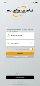 Mutuelles du Soleil screenshot #1 for iPhone
