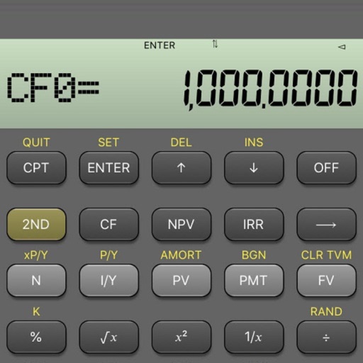 BA Financial Calculator iOS App