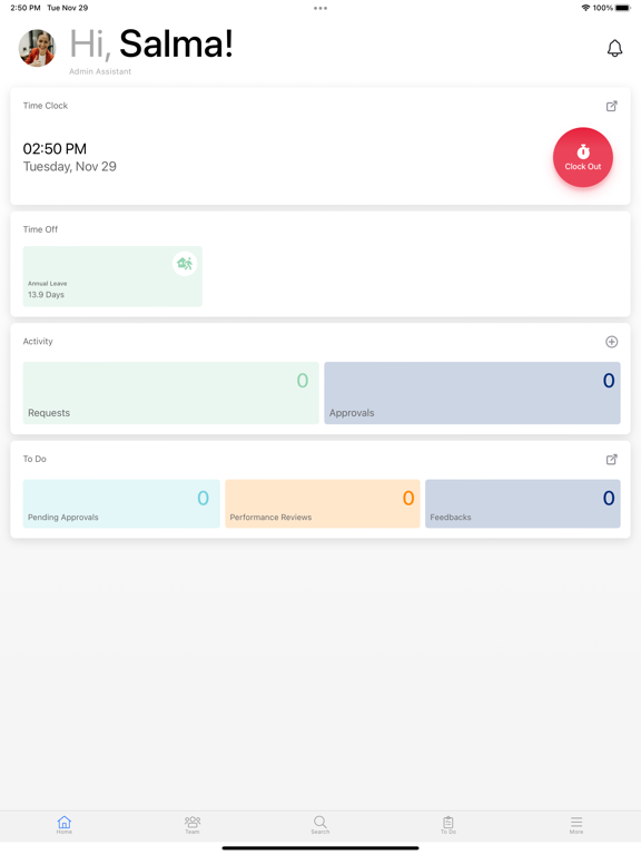 Screenshot #5 pour Enfinity HCM