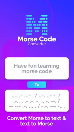 Morse Code Reader and Decoder screenshot 1