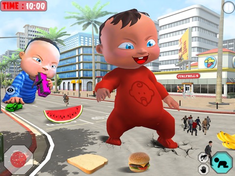 Fat Hungry Baby Simulator Gameのおすすめ画像2