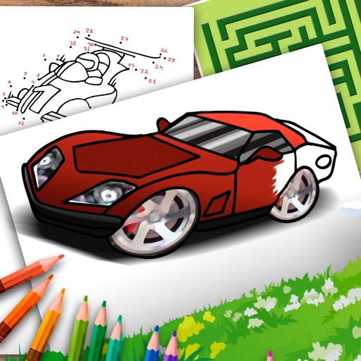 Cars Coloring Book Set icon