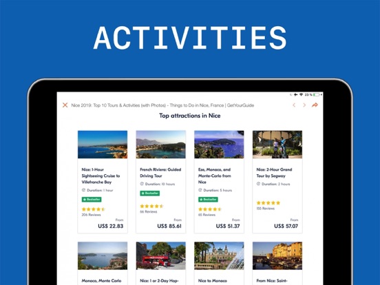 Nice Travel Guide . iPad screenshot 6 - Travel app
