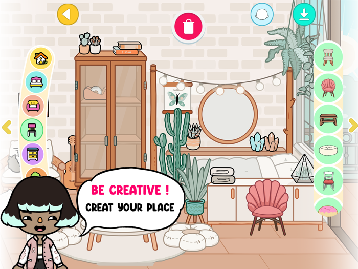 Toca Ideas  Character and house