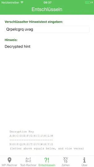 Screenshot von Geocaching Toolkit IGCT auf dem iPhone 4