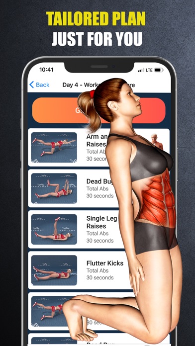 Lose Belly Fat - Abs Workout Screenshot