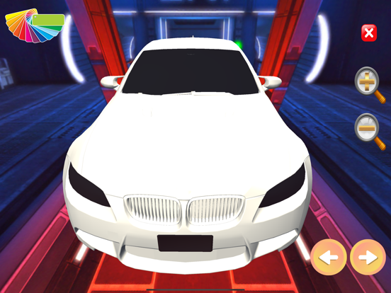 Car 3D Tuning Coloring Games screenshot 3