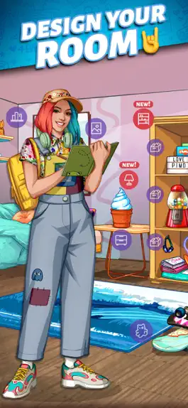 Game screenshot Party in My Dorm: Campus Life apk