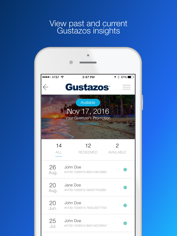 G Merchants iPad screenshot 4 - Business app